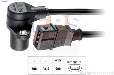 Sensor, crankshaft pulse EPS 1.953.237