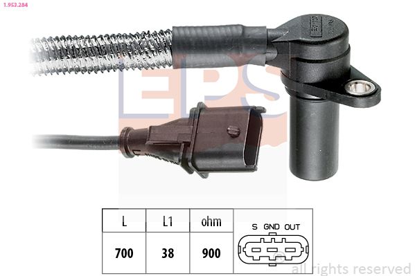 EPS 1.953.284 Sensor, crankshaft pulse