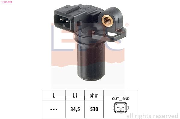 EPS 1.953.323 Sensor, crankshaft pulse