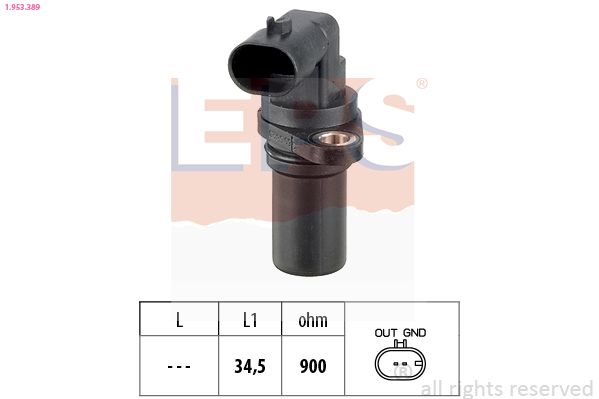EPS 1.953.389 Sensor, crankshaft pulse