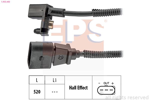 EPS 1.953.443 Sensor, crankshaft pulse