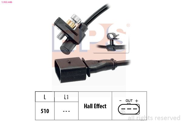 EPS 1.953.446 Sensor, crankshaft pulse