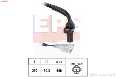 Sensor, RPM EPS 1.953.465