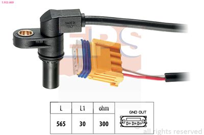 RPM Sensor, automatic transmission EPS 1.953.469