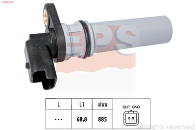 Sensor, RPM EPS 1.953.537