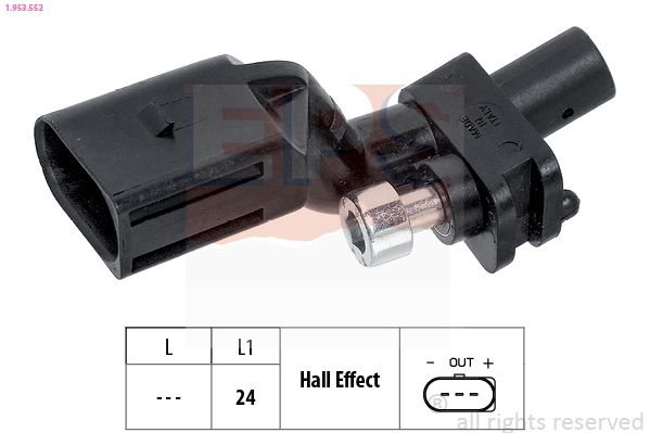 EPS 1.953.552 Sensor, crankshaft pulse