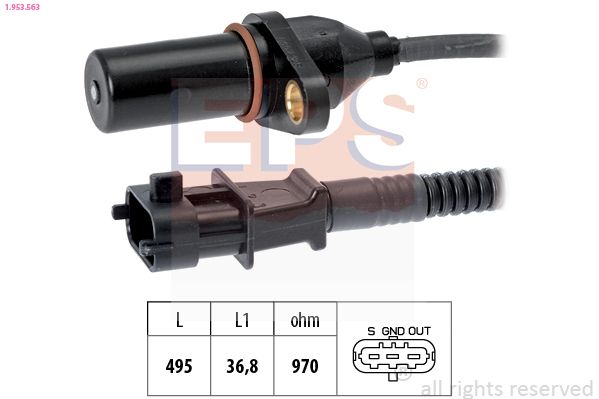 EPS 1.953.563 Sensor, crankshaft pulse