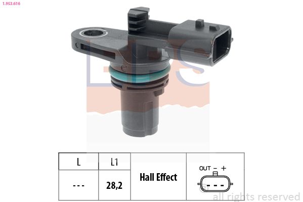 EPS 1.953.616 Sensor, crankshaft pulse