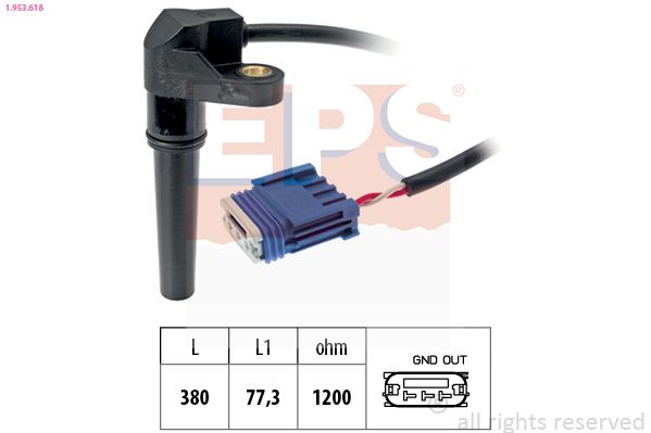 EPS 1.953.618 RPM Sensor, automatic transmission