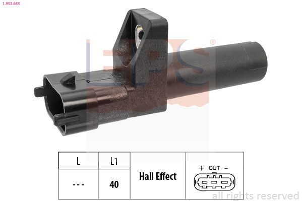 EPS 1.953.655 Sensor, crankshaft pulse