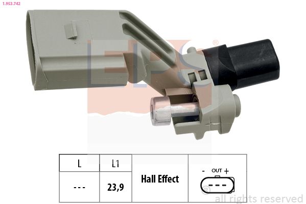 EPS 1.953.742 Sensor, crankshaft pulse