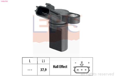 Sensor, crankshaft pulse EPS 1.953.752