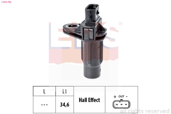 EPS 1.953.762 Sensor, crankshaft pulse