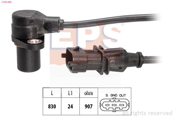 EPS 1.953.843 Sensor, crankshaft pulse