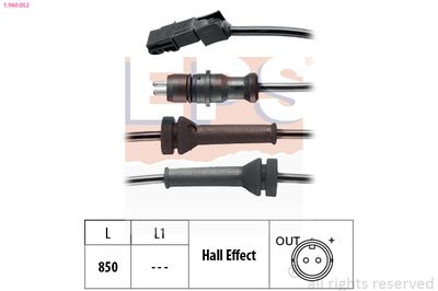 Sensor, wheel speed EPS 1.960.052