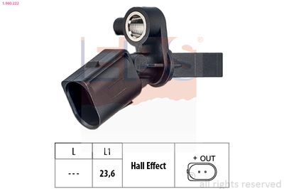 Sensor, wheel speed EPS 1.960.222