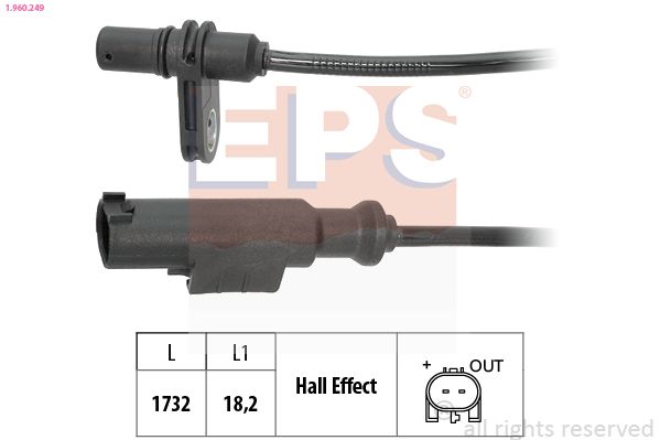 EPS 1.960.249 Sensor, wheel speed