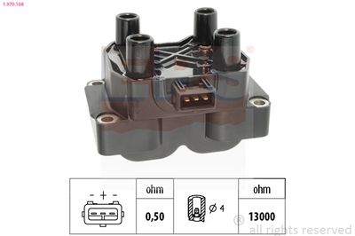 Ignition Coil EPS 1.970.168