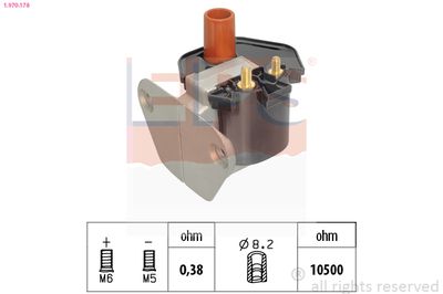Ignition Coil EPS 1.970.178