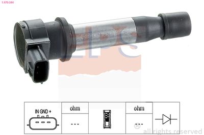 Ignition Coil EPS 1.970.384