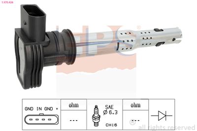Ignition Coil EPS 1.970.426