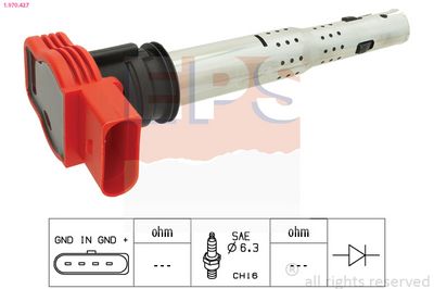 Ignition Coil EPS 1.970.427