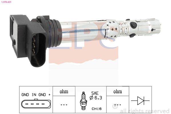 EPS 1.970.431 Ignition Coil