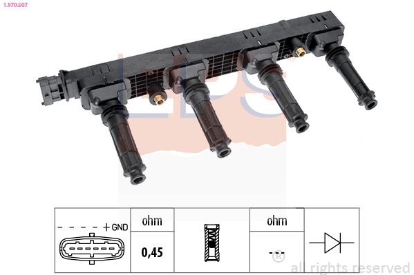 EPS 1.970.507 Ignition Coil