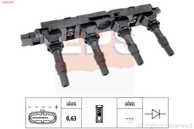 Ignition Coil EPS 1.970.508