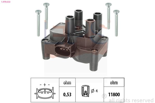 EPS 1.970.532 Ignition Coil