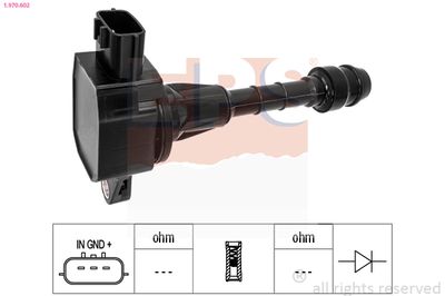 Ignition Coil EPS 1.970.602