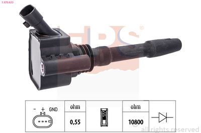 Ignition Coil EPS 1.970.633
