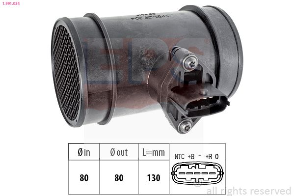EPS 1.991.034 Mass Air Flow Sensor