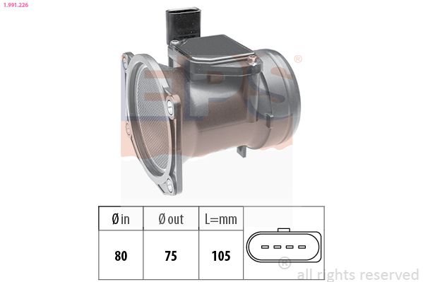 EPS 1.991.226 Mass Air Flow Sensor