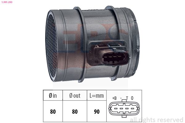 EPS 1.991.293 Mass Air Flow Sensor