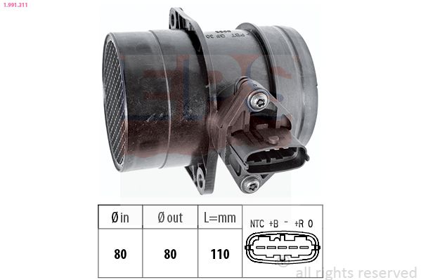 EPS 1.991.311 Mass Air Flow Sensor