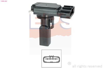 Mass Air Flow Sensor EPS 1.991.322