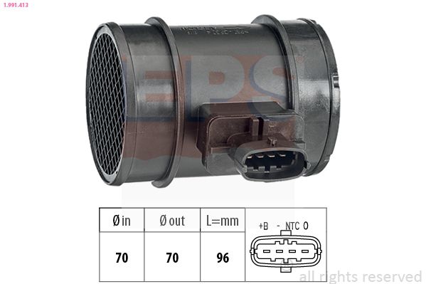 EPS 1.991.413 Mass Air Flow Sensor