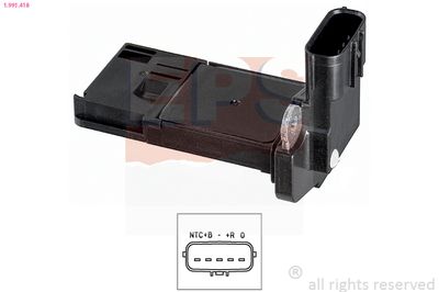Mass Air Flow Sensor EPS 1.991.418