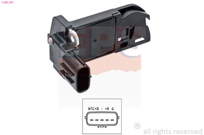 Mass Air Flow Sensor EPS 1.991.431