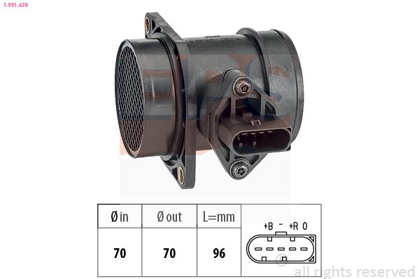 EPS 1.991.439 Mass Air Flow Sensor