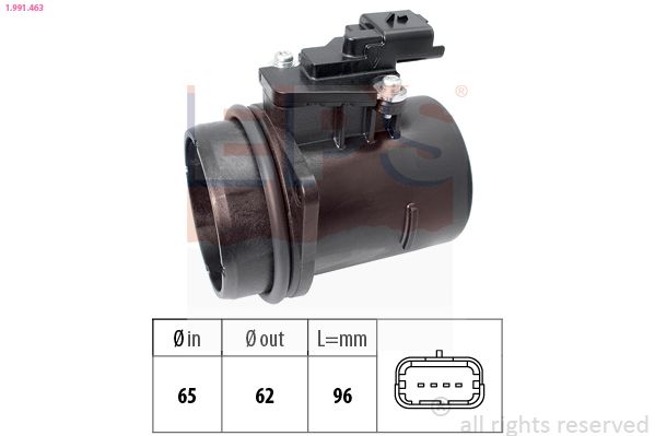 EPS 1.991.463 Mass Air Flow Sensor