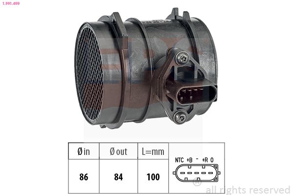 EPS 1.991.499 Mass Air Flow Sensor