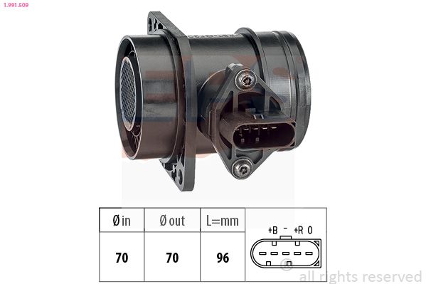 EPS 1.991.509 Mass Air Flow Sensor