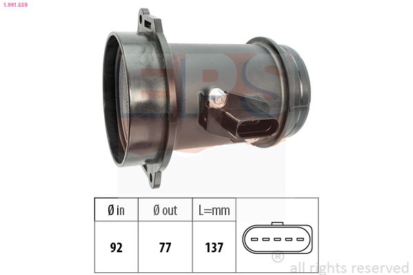 EPS 1.991.559 Mass Air Flow Sensor