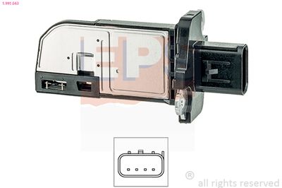 Mass Air Flow Sensor EPS 1.991.563