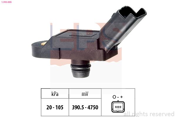 EPS 1.993.005 Air Pressure Sensor, altitude adaption