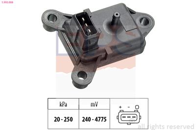 Air Pressure Sensor, altitude adaption EPS 1.993.008
