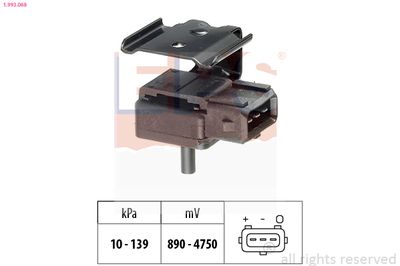 Air Pressure Sensor, altitude adaption EPS 1.993.068
