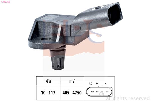 EPS 1.993.157 Air Pressure Sensor, altitude adaption